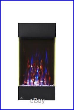 Napoleon Allure Series Vertical Wall Mount/Built-In Electric Fireplace, 16 x 32