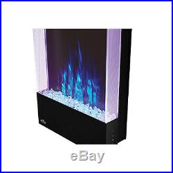 Napoleon Allure Series Vertical Wall Mount/Built-In Electric Fireplace, 16 x 32