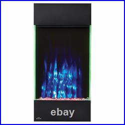 Napoleon Allure Vertical Wall LED Flame Electric Fireplace, 32 Inch Tall (Used)