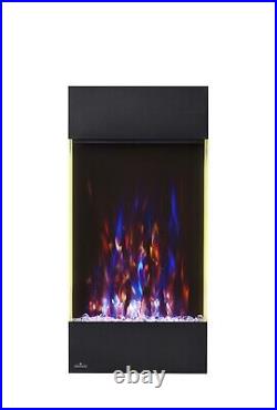 Napoleon Allure Vertical Wall Mount/Built-In Electric Fireplace, 16 x 32
