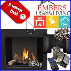 Napoleon Hdx40 Gas Fireplace Venting Kit Blower Refelective Panels Surround