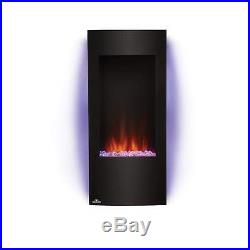 Napoleon NEFV38H Azure Series Vertical Wall Mount/Built-In Electric Fireplace, 1