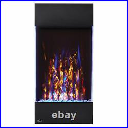 Napoleon NEFVC32H Allure Vertical Wall Hanging Electric Fireplace, 32 Inch Tall