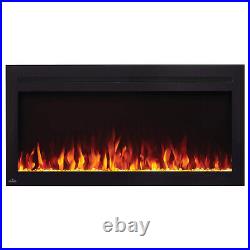 Napoleon Purview Series Linear Wall Mount Electric Fireplace, 42-Inch