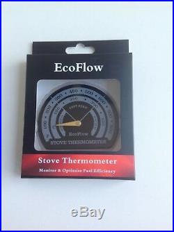 New 2020 Model Heat Powered4 Blade Stove fan Wood/log Burner Fan And Thermometer