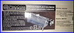 New In Box! ProCom Fireplace or Stove Heating Air BLOWER Fan