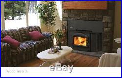 New Napoleon Epi-1402 Wood Burning Fireplace Insert, Door & Flashing Included