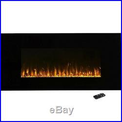 Northwest 80-2000A-36 LED Fire and Ice Electric Fireplace with Remote, 36-Inch