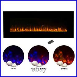 Northwest 80-2000A-54 54 in. Wall Mounted LED Fire & Ice Flame with Remote Elect