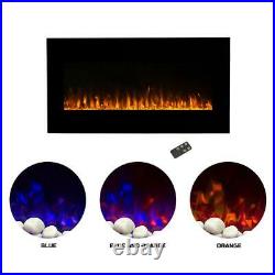 Northwest Electric Fireplace LED Fire/Ice Remote Black Control 42 in. Width