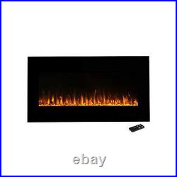 Northwest Fire and Ice 42 inch Electric 42-inch Wall-Mounted Fireplace Heater
