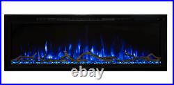 Open Box Modern Flames Spectrum Slimline Electric Fireplace 60