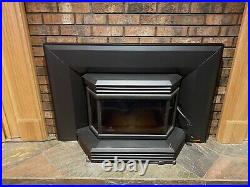 Osburn Wood Burning Fireplace Insert includes Faceplate, Blower & Chimney Liner