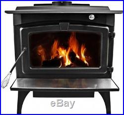 Pleasant Hearth 2,200 Sq Ft Wood Burning Stove Blower Large LWS-130291 Fireplace