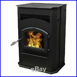 Pleasant Hearth Cabinet Pellet Burning Stove with LED Comfort Control System