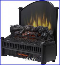 Pleasant Hearth Electric Fireplace Logs 23'' Removable Fireback Remote Control