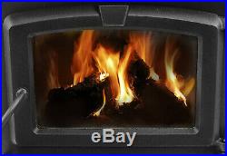Pleasant Hearth HWS-224172MH Small 50,000 BTU Wood Burning Stove with Blower