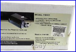 ProCom Fireplace Blower Model FIB100 Vent Free Fireplace Systems NEW OPEN BOX