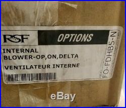 RSF Fireplace Blower / Fan Kit FO-FDHB5-B Opal, Onyx, Focus-320, Delta, Full Kit