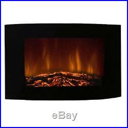 RV Fireplace Insert With Remote XL Large 35 L Cozy Glass View Log Flame Heater