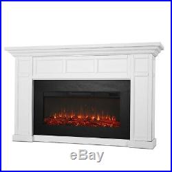 RealFlame Alcott Electric Fireplace X-wide 6 Color Infrared Firebox White