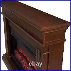 RealFlame Beau Infrared Electric Fireplace with Extra Long Firebox Walnut or Gray