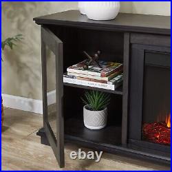 RealFlame Benjamin Electric Fireplace X-wide 6 Color IR Firebox Gray or White