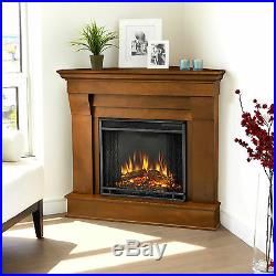 RealFlame Chateau Electric Fireplace Heater Corner White, Espresso, or Walnut