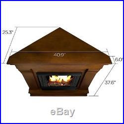 RealFlame Chateau Electric Fireplace Heater Corner White, Espresso, or Walnut