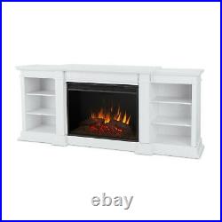 RealFlame Electric Fireplace Eliot Grand Media Infrared X-Lg Firebox White