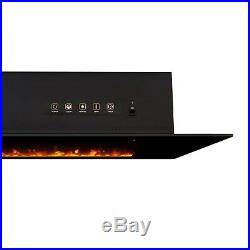 RealFlame Electric Wall Fireplace Corretto 72 Hanging Unit Real Flame Black
