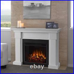 RealFlame Hillcrest Electric Fireplace Infrared Heater White