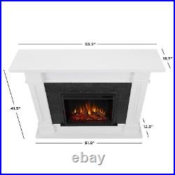 RealFlame Kipling Electric Fireplace Infrared Heater White