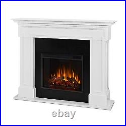 RealFlame Thayer Electric Fireplace Infrared Heater Real Flame White