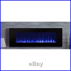 Real Flame 1330E-BK 1330E Dinatale Wall-Hung Electric Fireplace- Black NEW