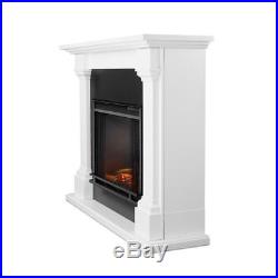 Real Flame 8011E-W Callaway Grand 63-inch Electric Fireplace in White, Large New