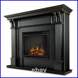 Real Flame Ashley Electric Fireplace in Black Wash