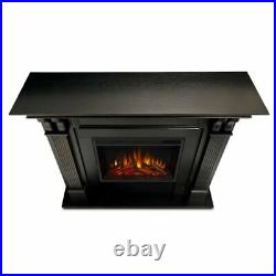 Real Flame Ashley Electric Fireplace in Black Wash