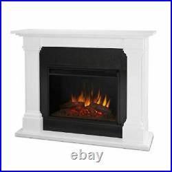 Real Flame Callaway 63 (L) Grand Electric Fireplace White