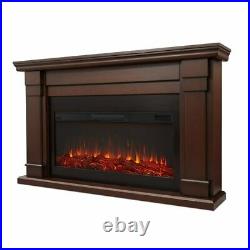 Real Flame Carlisle Electric Fireplace in Chestnut Oak