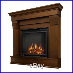 Real Flame Chateau 41-inch Corner Electric Fireplace in Espresso, 5950E-E New