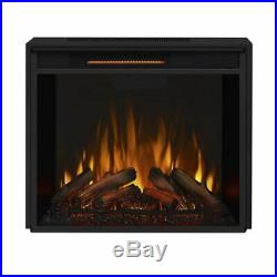 Real Flame Chateau Electric Corner Fireplace in Dark Walnut