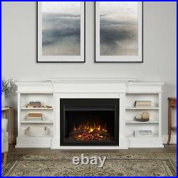 Real Flame Electric Fireplace Ashton Grand Infrared X-Lg Firebox White