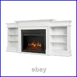 Real Flame Electric Fireplace Ashton Grand Infrared X-Lg Firebox White