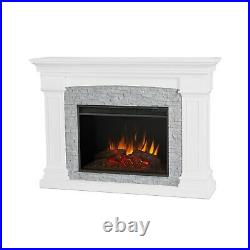 Real Flame Electric Fireplace Deland Grand Infrared X-Lg Firebox White