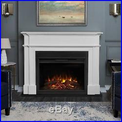 Real Flame Electric Fireplace Harlan Grand Infrared X-Lg Firebox White
