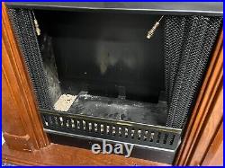 Real Flame JENSEN COMPANY Fireplace Furniture using Jel fuel or Electric log