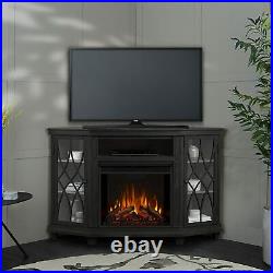 Real Flame Lynette Electric Fireplace in Gray