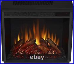 Real Flame Vivid Flame Electric Firebox, Black MODEL 4199