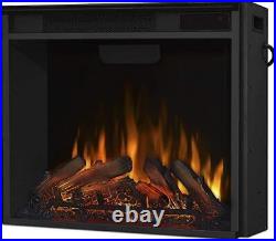 Real Flame Vivid Flame Electric Firebox, Black MODEL 4199